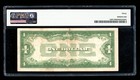 Dbr 1934  1 Silver Funnyback Star Fr  1606  Pmg 30 Serial  03740201a