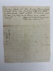 1840 Virginia Letter Slavery Horse Racing Content Rare Manuscript Americana