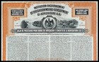 1908 Mexico  Encouragement Of Irrigation Works   Agriculture -  500 Us Gold Bond