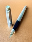 Parker 75 Sterling Silver Fountain Pen     Extra Fine Nib  Vintage Perfection