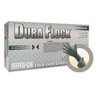 Microflex Mfxdfk608xl Dura Flock 8mil Flock-lined Green Nitrile Glove Xl  case 
