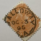 Early South Australia 2d Stamp With 1895 Walloway Son Cancel Qv