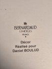 Bernardaud Limoges France Chef Daniel Boulud Porcelain Commemorative Tray 6  8 