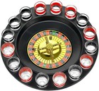 Drinking Game Glass Roulette - Drinking Game Set 2 Balls And 16 Glasses Casin   