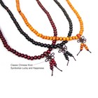 108 Mala Beads Bracelets Meditation Necklace 3pc 8mm Wood Prayer Beads Buddhi   
