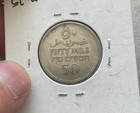 1935 Palestine 50 Mils - Silver L2