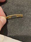 Antique Mens Tie Collar Bar Clip   Simple Design 