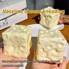 Jumbo Squishy Cheese Block  Stress Relief Squeeze Toy Gifts   Cyber Deal