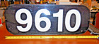 Plastic Diesel Locomotive Number Board  9610 - Pre-owned