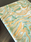 Marbleized Mint Design Print Tissue Paper Sheets Choose Size   Package Amount