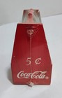 Vintage Mini 6 Pack Coca Cola Bottles In Wooden Carrier 4 