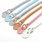 2pcs Genuine Leather Shoulder Handbag Replacement Purse Handle Bag Strap 60cm