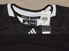 Adidas Aditeam Black Stk Practice 3-stripe Hockey Jersey  55 Size Youth Goalie