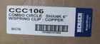 2x Berger Ccc106 6  Copper Combo Circle And Shank Gutter Hanger W spring Clip