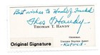 Wwii Atomic Bomb Missions  Very Rare - Hand Signed By 8 Atomic Bomb Crewmembers