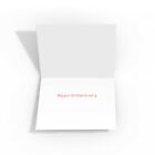 Let It Snow He Said  Christmas Card - 5  X 7  - 18 Cards   Envelopes - 20116