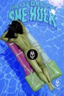 Seductive She-hulk  nude  Double Sided Hughes Homage - Deviant Nation Art Book