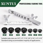 Brake Line Flaring Tool Kit 3 16  1 4   5 16   3 8  1 2   5 8  Double   Single 