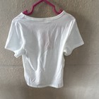 Girls 2t White Short Sleeve Crew Neck Graphic T-shirt  feeling Lucky  Hearts