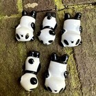 Chopsticks Rest Ceramic Cartoon Animal Panda Miniatures Figurines Decoration