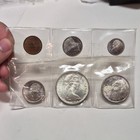 1967 Canada Centennial 6-coin Set 80  Silver 1 11 Troy Oz Pure Silver Content