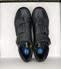Shimano Rp5 Road Cycling Shoes Black Hook   Loop Straps Eu 45 3-bolt