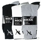 3-12 Pairs Mens Athletic Sports Cotton Comfort Work Crew Socks Size 9-11 10-13