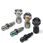 Titanium Clutch Slave Cylinder Banjo Bolt Inc Bleeder Valve Ducati Ktm Suzuki Mv