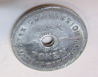 Old Laws 1935 Washington State Tax Commission 1  Antique Token 10 Cents Or Less