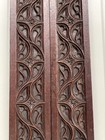 Sale      A Stunning Pair Of Gothic Revival  Panels  In Oak
