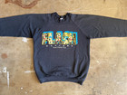 80s Vintage Flash Dancers New York City Strip Club Sweatshirt Sz M Distressed