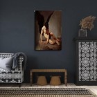 Oil Painting Fallen Angel Poster Canvas Wall Art Picture Print Modern Home