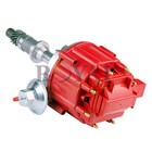 For Pontiac 301 326 389 400 421 428 455 V8 Hei Distributor Red Cap Single Wire