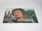 David Bowie 2 Sided Centerfold Folded Poster Rare 1974 Candid Ziggy Glam Rock