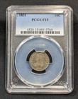 1831 Pcgs F15 Capped Bust Us Silver Dime 10c Ten Cent Graded Coin  195