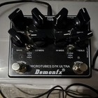 Demonfx Microtubes D7k Ultra Bass Guitar Preamp Overdrive Distortion Pedal
