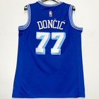 Luka Doncic  77 Basketball Jersey  Blue  New With Tags  Embroidery