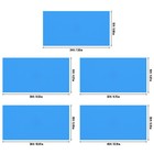 Vevor Solar Pool Cover Heater 24x12 28x14 32x16 36x18 40x20 Swimming Pool 16 Mil