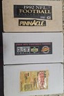Three  3  Vintage Nfl Football Hand-collated Sets From The Early 90 s 