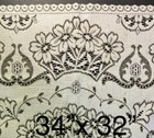 Antique Vintage Lace And Edging Trim Embroidered 10 Piece Lot Variable Sizes