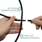 5-100m Garden Watering Hose 4 7mm Pvc Micro Irrigation Pipe Drip Irrigation