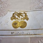 Lace Trim 4in Excellent Antique Swiss Embroidered Broderie Suisse White Cotton