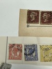 Rare Queen Victoria Stamp Lot 10  Different World Stamps   5 Uk One Penny St-927