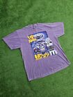 Vintage 90s Lost In Space B-9 The Robot Promo Shirt Size Xl Purple Movie Show
