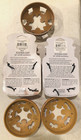 S 5 Yankee Candle Gingerbread Illuma Lid Jar Candle Toppers