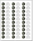 150 Tabby Cat Stained Glass Style Mailing Return Address Labels Personalized