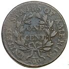 1804 S-266a R-4  Draped Bust Large Cent Coin 1c