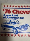 Vintage 1976 Cherolvet Chevy Chevette American Car Advertising Sign Table Top