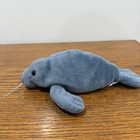 24k Beanie Boppers    max The Manatee    1997 Plush Stuffed Animal Special Effects