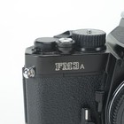 Nikon Fm3a 35mm Slr Film Camera Black Body Mostly Working W  Issue